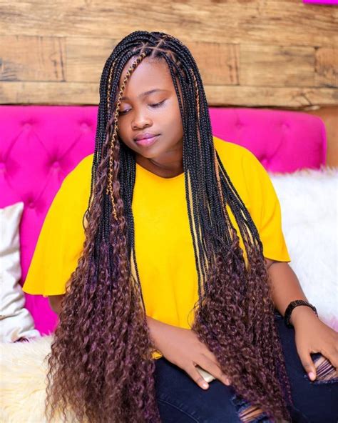 27 Best Box Braids Hairstyles To Try Yourself